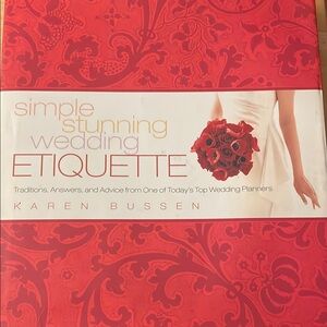 Simple Stunning Wedding Etiquette Book